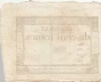 France 100 Francs - 18 Nivose An III - (07.01.1795) - Sign. Masse - Série 4799