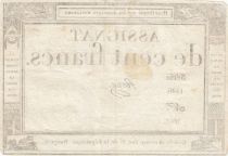 France 100 Francs - 18 Nivose An III - (07.01.1795) - Sign. Perrin - Série 1526