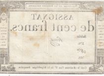 France 100 Francs - 18 Nivose An III - (07.01.1795) - Sign. Perrin - Série 376