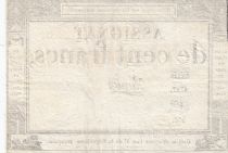 France 100 Francs - 18 Nivose An III - (07.01.1795) - Sign. Varnier - L.173 - Série 4787