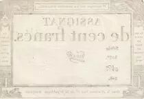 France 100 francs - 18 Nivose An III - 1794 - Sign. Gros - Serial 3237