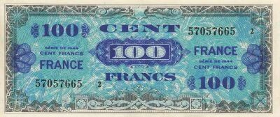 France 100 Francs - 1945 - S�rie 2
