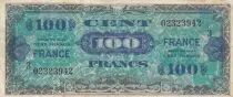 France 100 Francs - Allied Military Currency - 1944 - Serial 3
