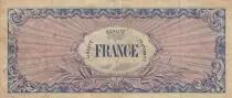 France 100 Francs - Allied Military Currency - 1944 - Serial 7