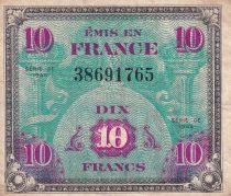France 100 Francs - Allied Military Currency - 1944 - Without Serial - VF - P.116