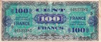 France 100 Francs - Allied Military Currency - 1945 - Serial 5 - P.123