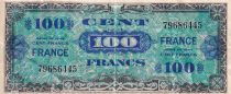 France 100 Francs - Allied Military Currency - 1945 - Without Serial  - VF - P.123a