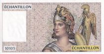 France 100 Francs - Athena (type 10103 taille 100F Delacroix) - 1978 - AU+