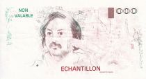 France 100 Francs - Balzac - 1980 - Taille douce - Echantillon - XF
