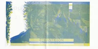 France 100 Francs - Balzac 1980 - Epreuve recto verso sans filigrane - Echantillon - SPL