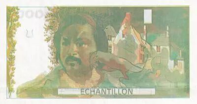 France 100 Francs - Balzac 1980 - Proof recto verso without watermark - Serial varieties - Echantillon - AU / P.UNC