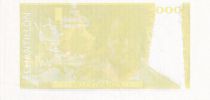 France 100 Francs - Balzac 1980 - Proof withtout watermark - Back yellow - Echantillon - AU+