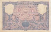 France 100 Francs - Blue and pink - 1894 - Serial F.1644 - F - P.65
