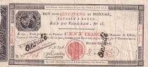 France 100 Francs - Caisse d\'échange des Monnaies Rouen - 1803 - TTB