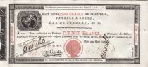 France 100 Francs - Caisse d\'échange des Monnaies Rouen - 1803 - XF to XF +