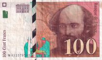 France 100 Francs - Cezanne - 1997 - Letter W - P.158