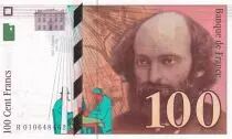 France 100 Francs - Cezanne - 1997 - Serial  R.010