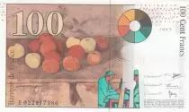 France 100 Francs - Cezanne - 1997 - Serial E022