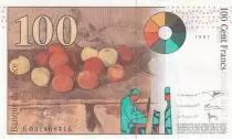 France 100 Francs - Cezanne - 1997 - Serial E031