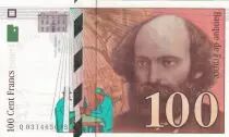 France 100 Francs - Cezanne - 1997 - Serial Q031