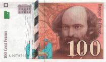 France 100 Francs - Cezanne - 1997 - S&eacute;rie A.027