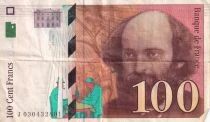 France 100 Francs - C&eacute;zanne - 1997 - S&eacute;rie J