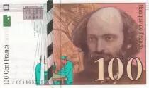 France 100 Francs - C&eacute;zanne - 1997 - S&eacute;rie J031