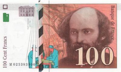 France 100 Francs - Cezanne - 1997 - S�rie M.025