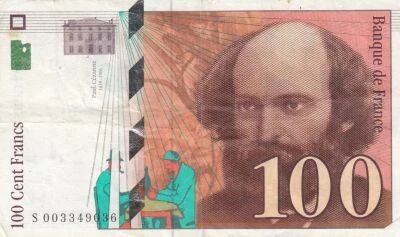 France 100 Francs - C�zanne - 1997 - S�rie S