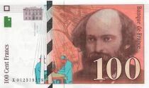 France 100 Francs - Cezanne - 1997 - S&eacute;rie X.012