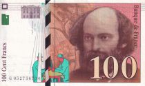 France 100 Francs - Cezanne - 1998 - Letter G - P.158