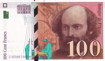 France 100 Francs - Cezanne - 1998 - Letter J - P.158