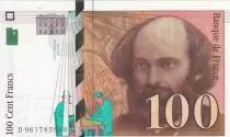 France 100 Francs - Cezanne - 1998 - Serial D.061 - Faute