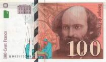 France 100 Francs - Cezanne - 1998 - S&eacute;rie Q.041
