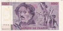 France 100 Francs - Contrefeit Delacroix - 1994 - Serial A.12