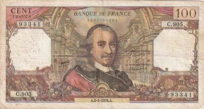 France 100 Francs - Corneille - 02-01-1976 - C.905