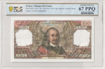 France 100 Francs - Corneille - 03-03-1977 - PCGS 67 PPQ