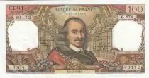 France 100 Francs - Corneille - 05-10-1972 - Serial G.674