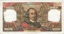 France 100 Francs - Corneille - 06-10-1966 - S&eacute;rie U.198