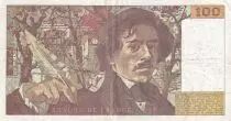 France 100 Francs - Delacroix - 1978 - Serial A.4 - P.154
