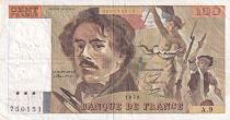 France 100 Francs - Delacroix - 1978 - Serial A.9 - P.154