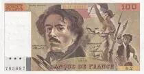 France 100 Francs - Delacroix - 1978 - Serial D.2 - P.154
