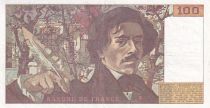 France 100 Francs - Delacroix - 1978 - Serial D.2 - P.154