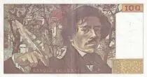 France 100 Francs - Delacroix - 1978 - Serial D.5 - P.154