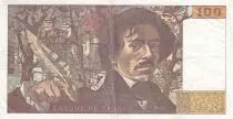 France 100 Francs - Delacroix - 1978 - Serial H.2 - P.154