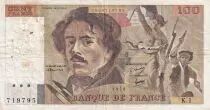 France 100 Francs - Delacroix - 1978 - Serial K.1 - P.154