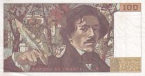 France 100 Francs - Delacroix - 1978 - Serial R.1 - P.154