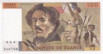 France 100 Francs - Delacroix - 1978 - Serial Y.3 - P.154