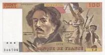 France 100 Francs - Delacroix - 1978 - Serial Y.3 - P.154