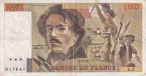 France 100 Francs - Delacroix - 1978 - Série A.5 - F.69.01d